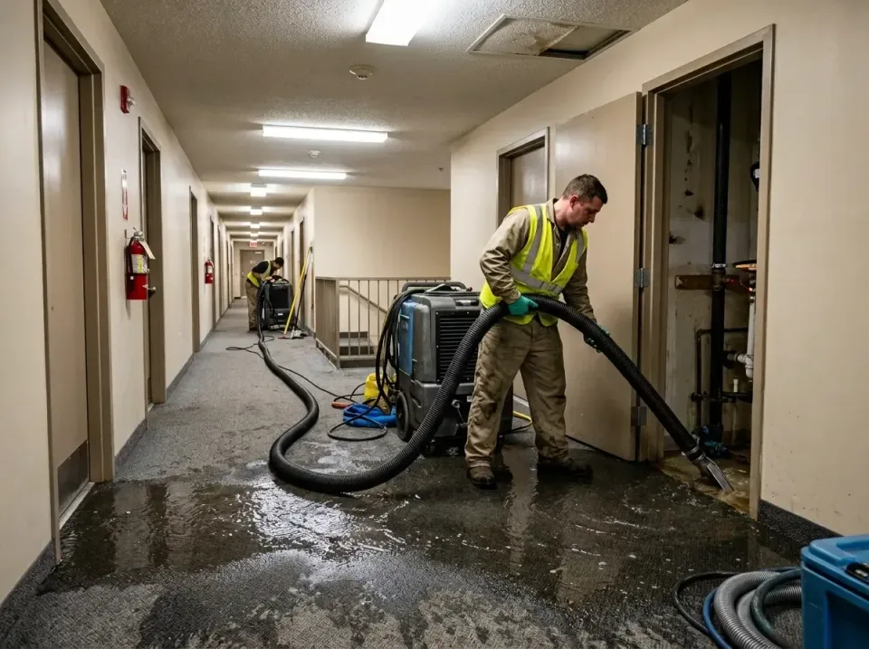 multi-unit-apartment-hallway-f-005 — frequently asked questions, Emergency Burst Pipe Water Extraction & Removal in Florida…